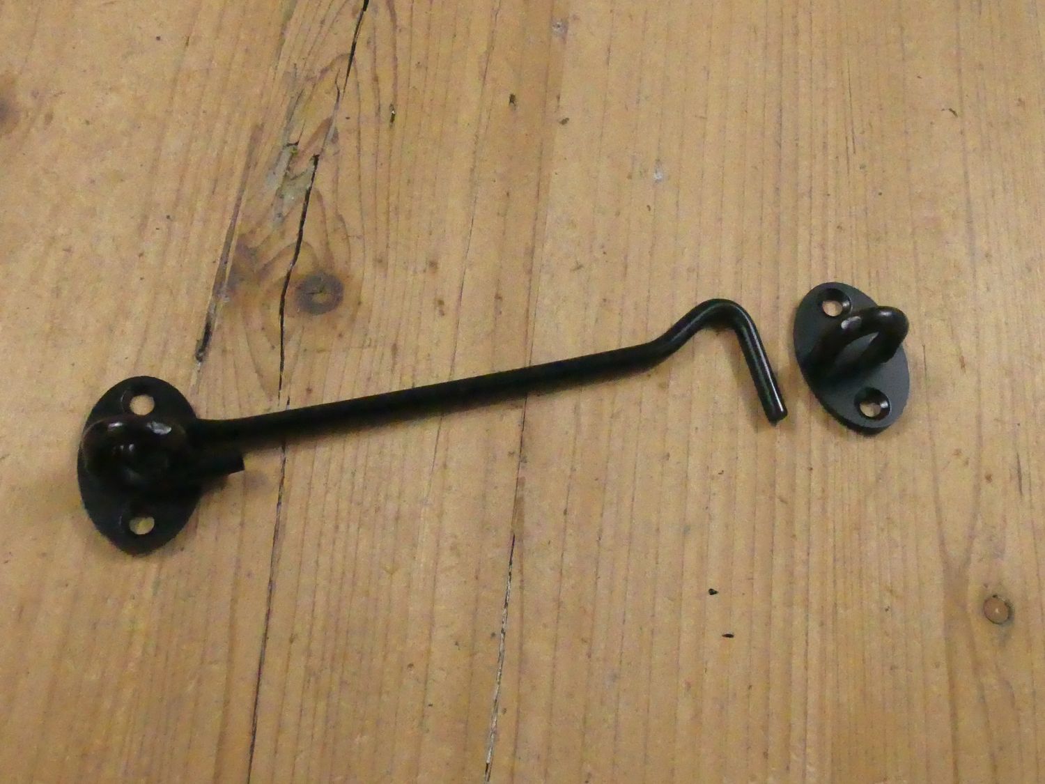 Steel Hook and Eye Latch 6"