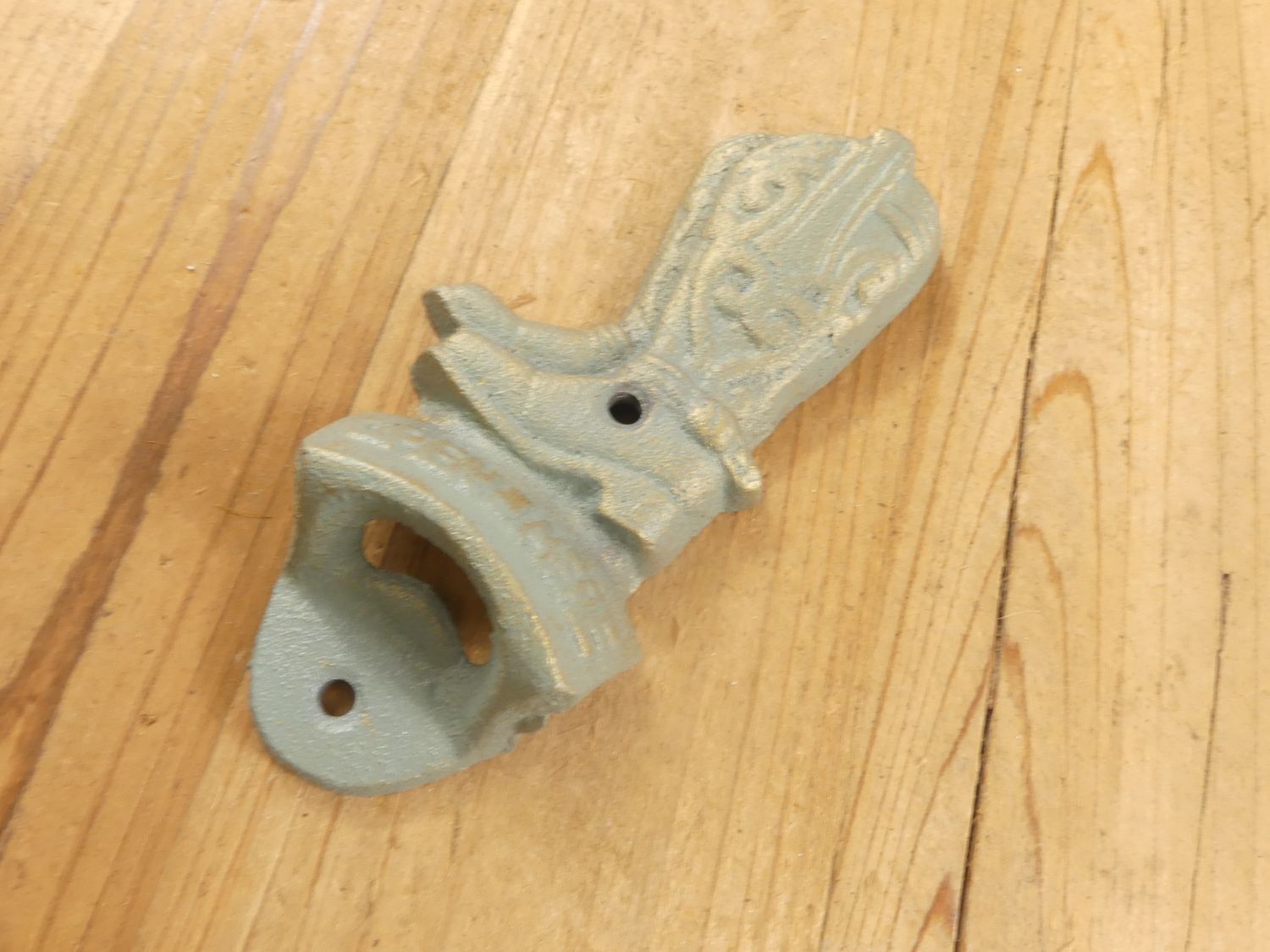 CAST IRON COWBOY BOOT BOTTLE OPENER