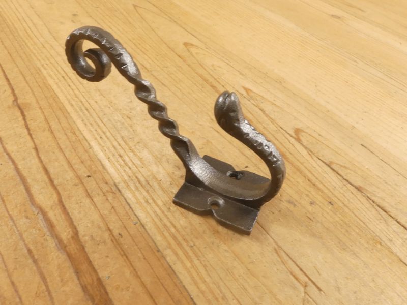 Iron Long Swivel Hook, 4 1/2 Iron Long Swivel Hook, 4 1/2"