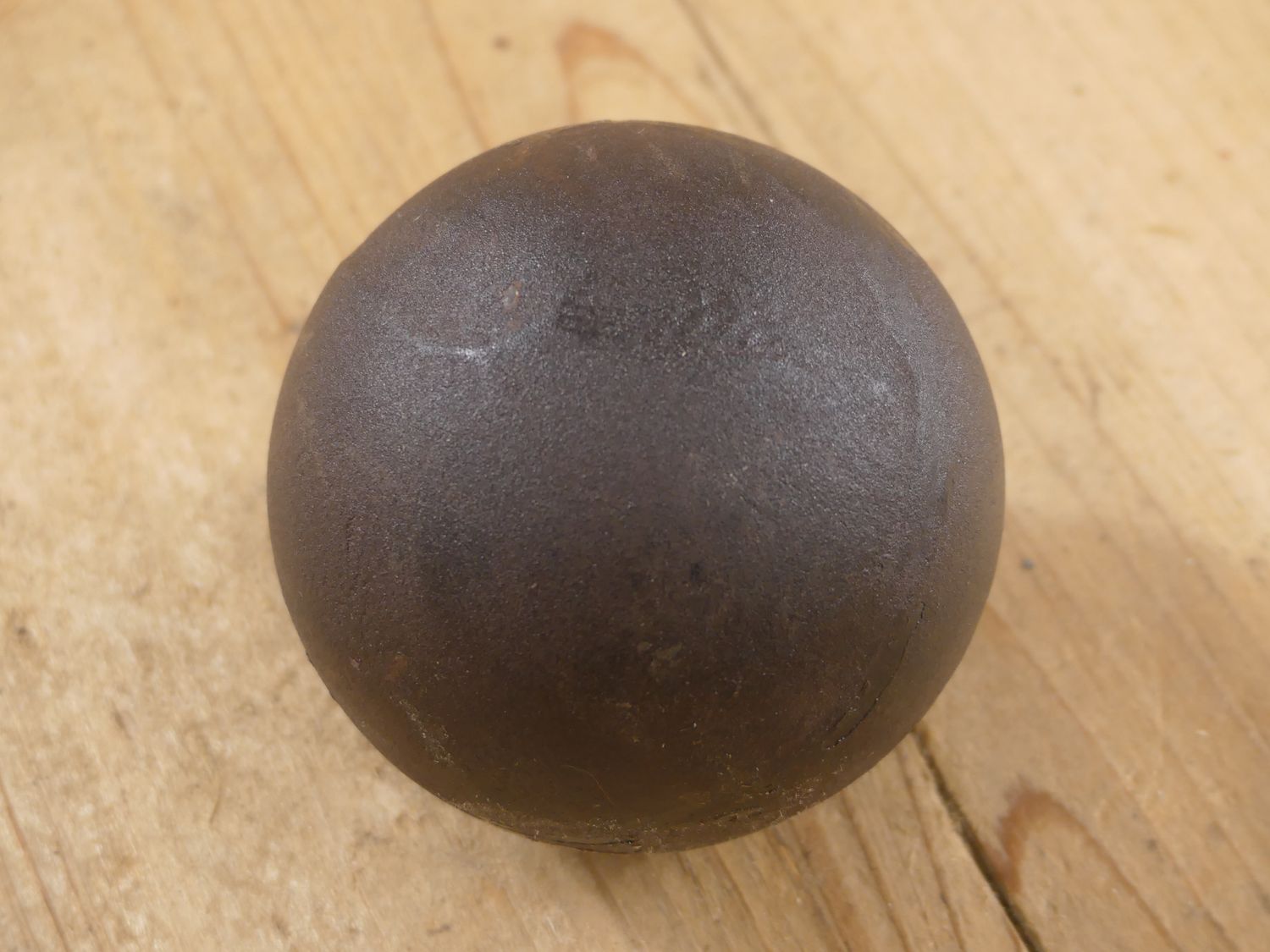 CAST IRON CANNONBALL REPLICA / ROUND BALL 3 CAST IRON CANNONBALL REPLICA / ROUND BALL 3"