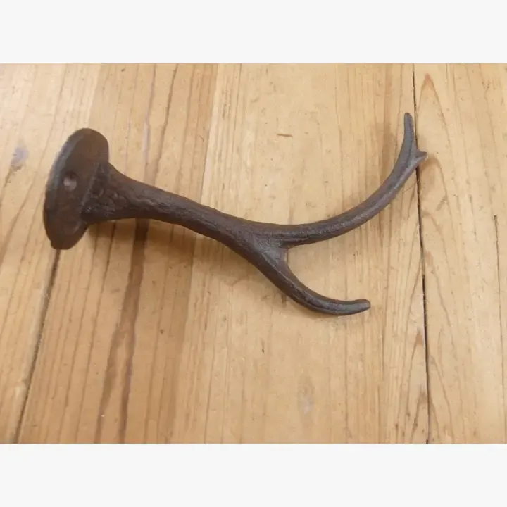 Cast Iron Deer Antler Hook Cast Iron Deer Antler Hook