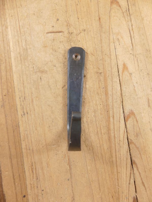 HAND FORGED PRIMITIVE U-SHAPE HOOK