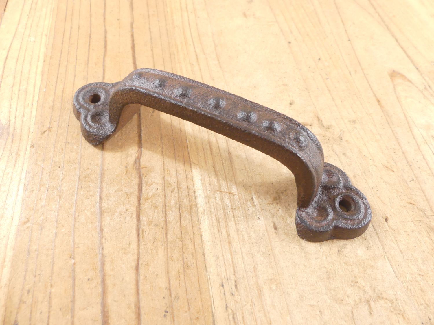 CAST IRON FANCY RUSTIC HANDLES 5 1/2 CAST IRON FANCY RUSTIC HANDLES 5 1/2" LONG
