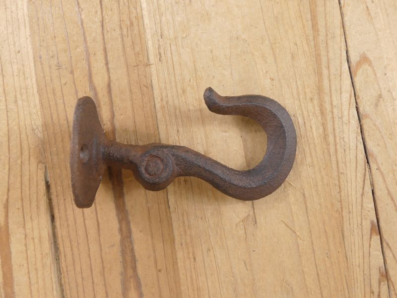 Cast Iron Ceiling Hook Rustic Farmhouse Decor