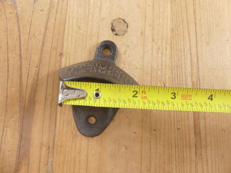"Open Here": A Vintage-Styled Cast Iron Bottle Opener