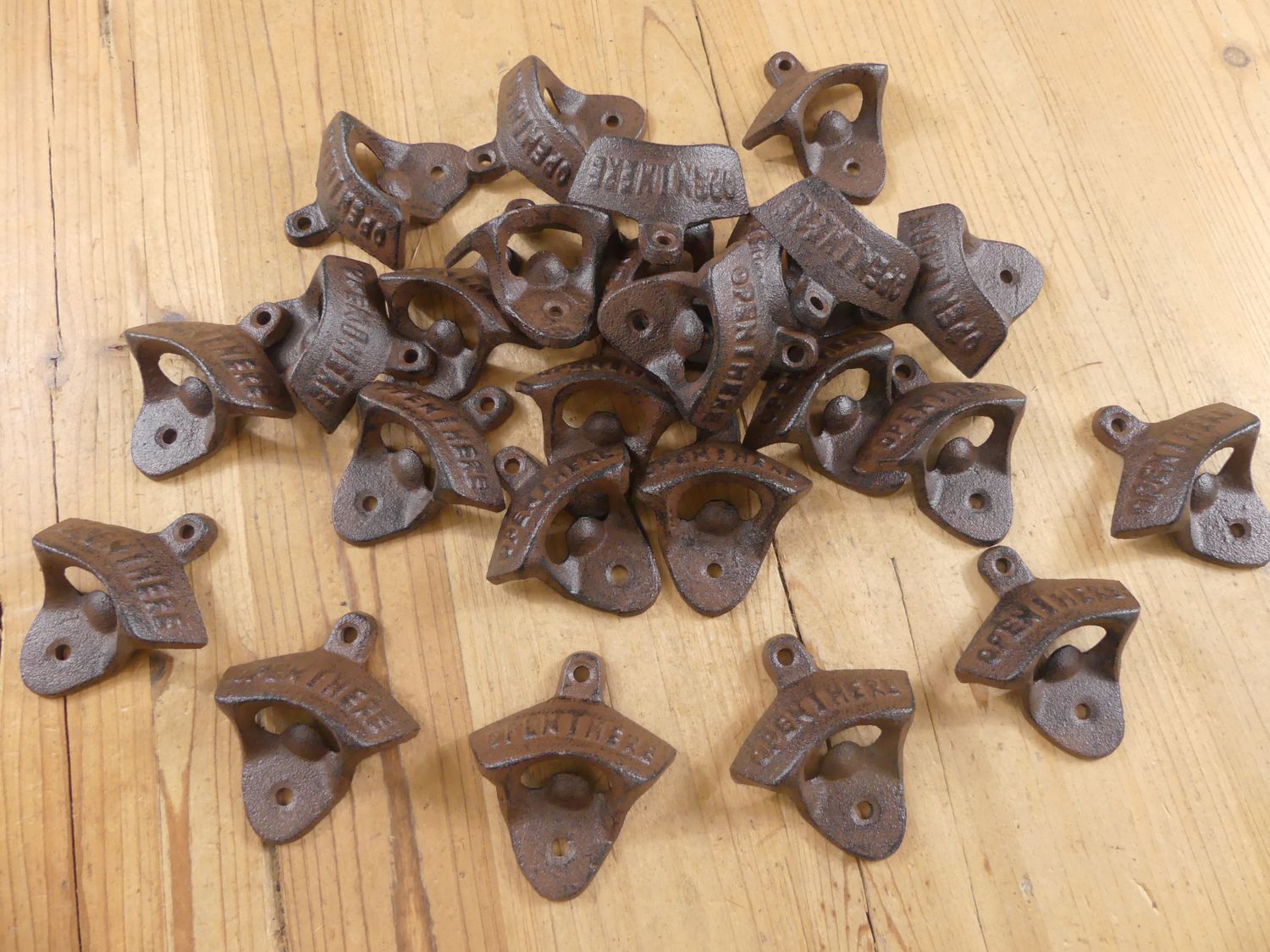 "Open Here": A Vintage-Styled Cast Iron Bottle Opener