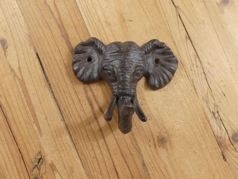 Cast Iron Elephant Hook