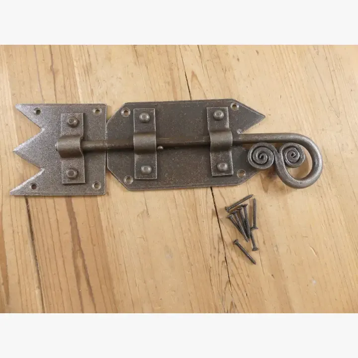 LARGE SLIDING LATCH AND BOLT LOCK, 11.5 LARGE SLIDING LATCH AND BOLT LOCK, 11.5" LONG