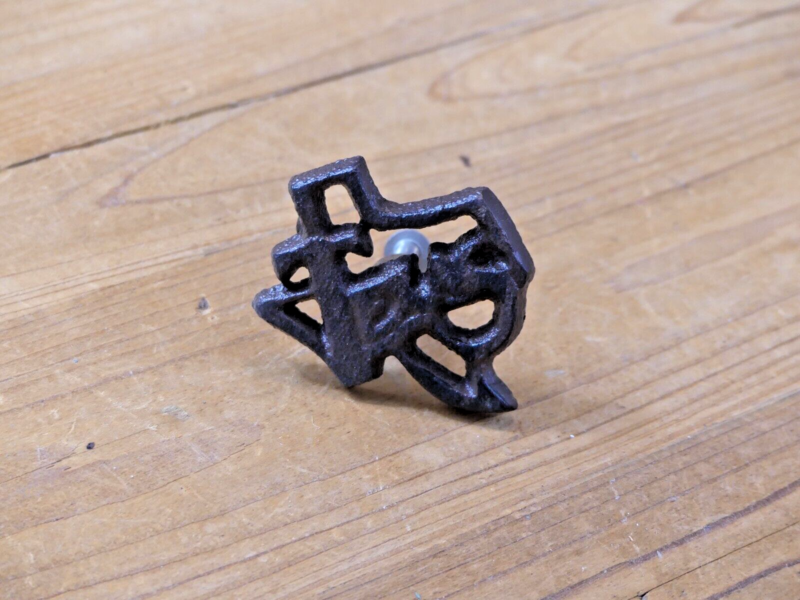 TEXAS LONE STAR DRAWER PULL/KNOB  2 1/4" ACROSS