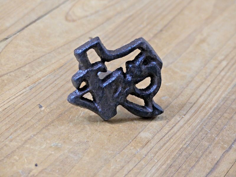 TEXAS LONE STAR DRAWER PULL/KNOB  2 1/4" ACROSS