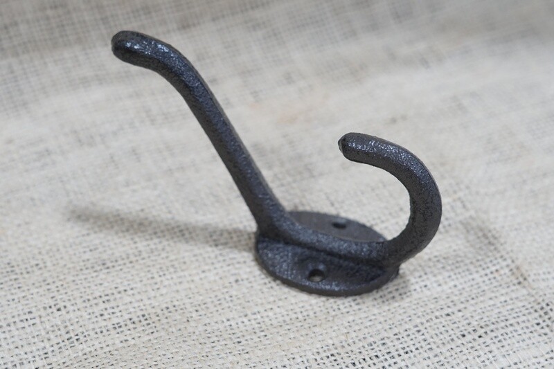 Cast Iron Rustic Primitive Hook