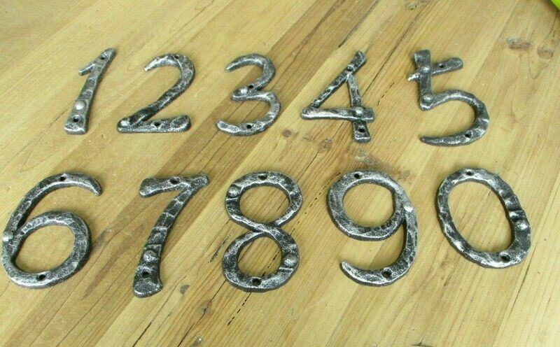 CAST IRON NUMBERS SETS 0-9 CAST IRON NUMBERS SETS 0-9