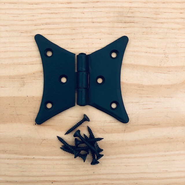 3" X 3 1/2" BUTTERFLY HINGES