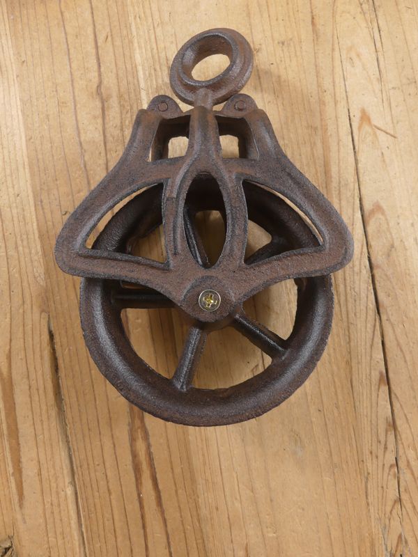 Small Rustic Barn Pulley