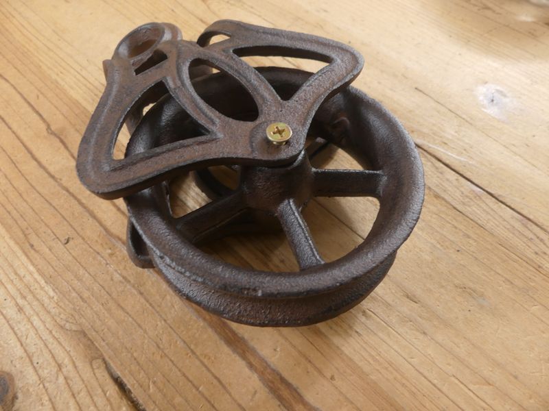 Small Rustic Barn Pulley Small Rustic Barn Pulley