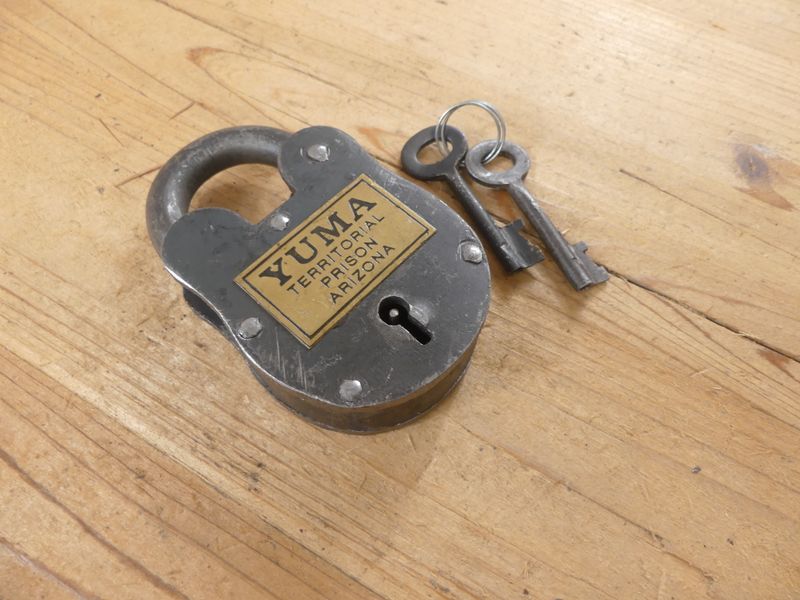 LARGE YUMA TERRITORIAL PRISON ARIZONA LOCK