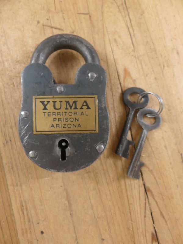 LARGE YUMA TERRITORIAL PRISON ARIZONA LOCK