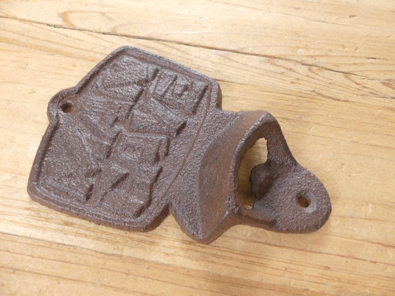 Wall Mounted Man Cave Bottle Opener