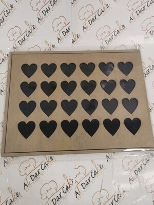 Heart tablet size 3.5 cm