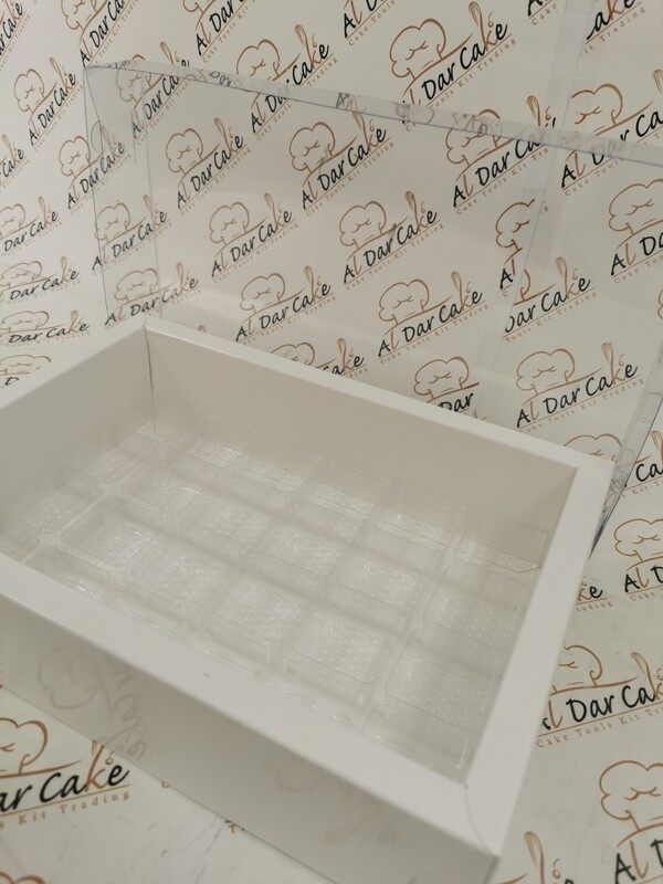 PVC Box 24 square divider