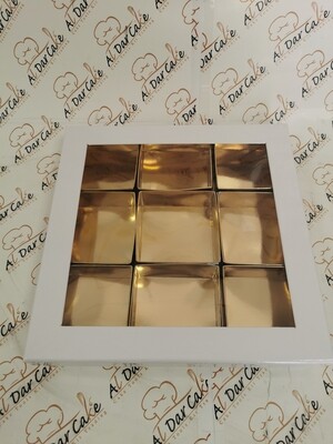 Latte box with 9 trays