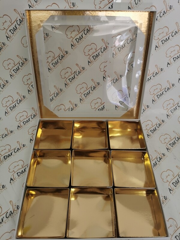 Latte box with 9 trays