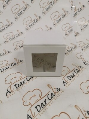 White small box with window