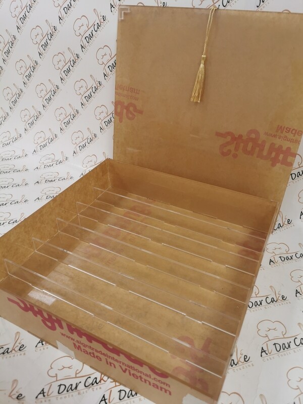 اكريليك بوكس لاينات قياس 30x30x6 cm