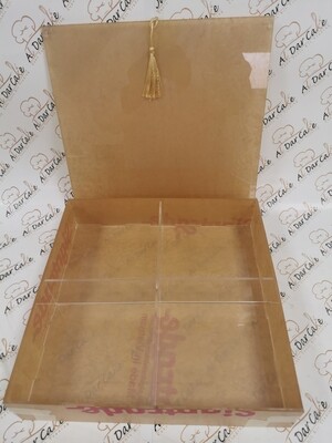  اكريليك بوكس مقسم قياس  30x30x6cm