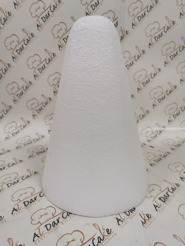 Cone styro size 18x25 cm