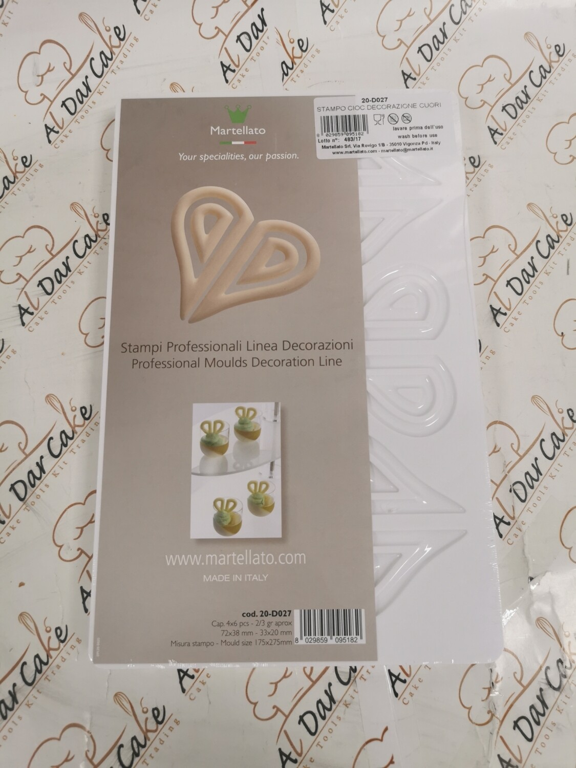 Mould for decorations 20-D027
