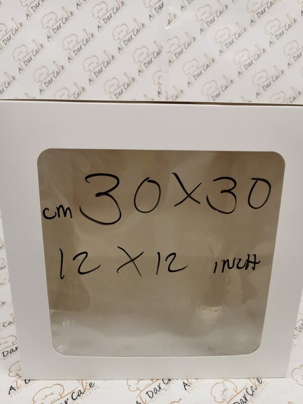 Box with one window 30x30x30 cm