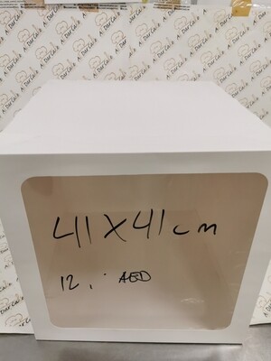 Box with one window 41x41x41 cm