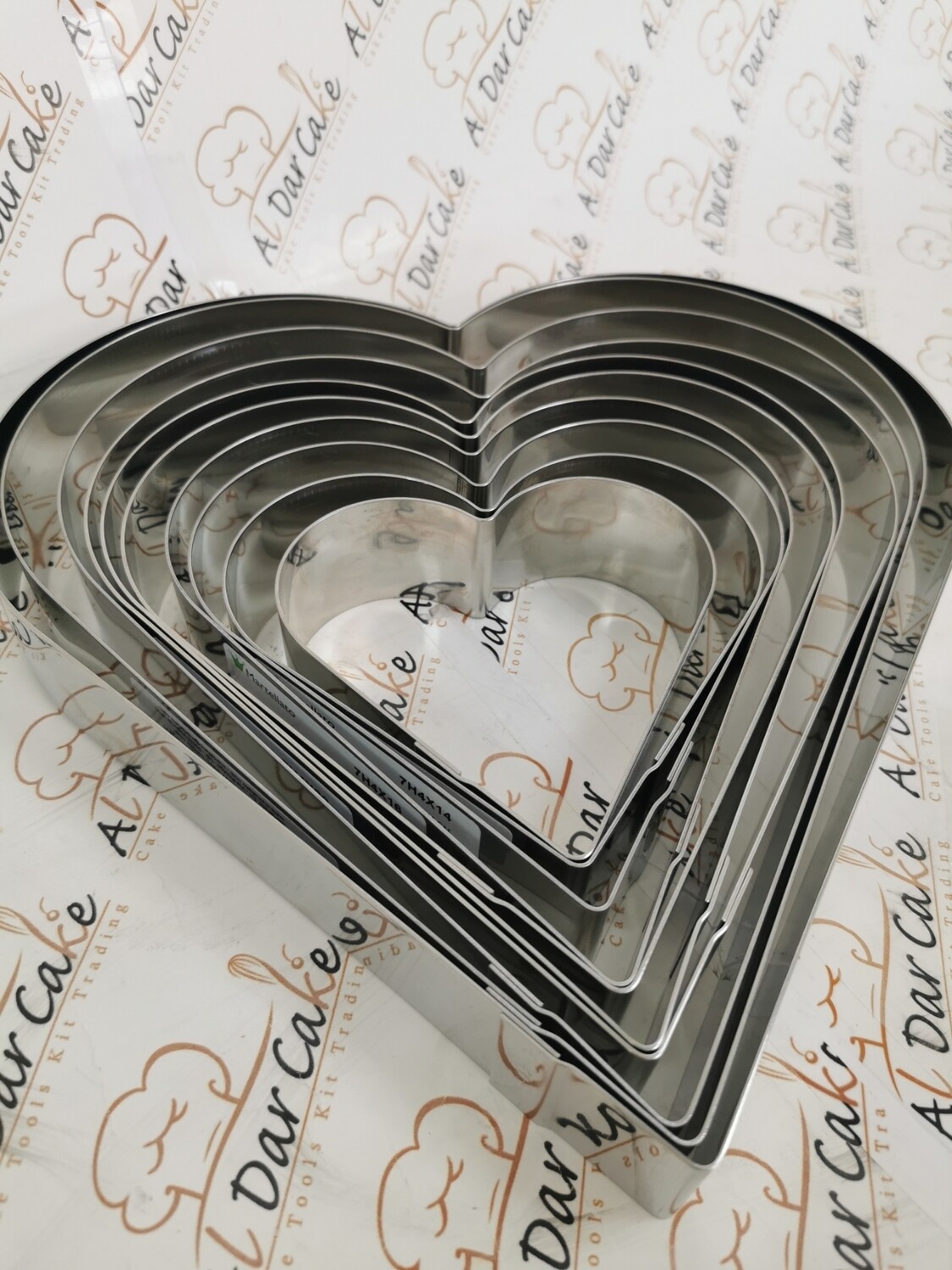 Steel heart Shape 7H4X12