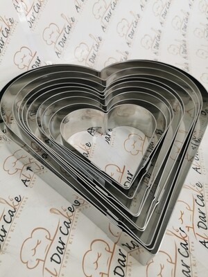 Steel heart Shape 7H4X16