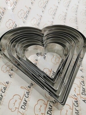 Steel heart Shape 7H5X14