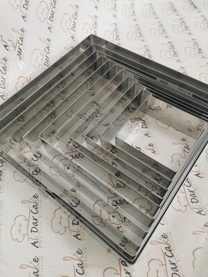 Steel Square Shape 5H5X16