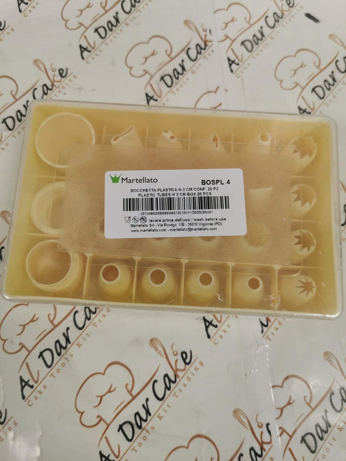 Plastic piping tips 20 pcs