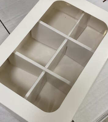 Cupcake box 6 divider