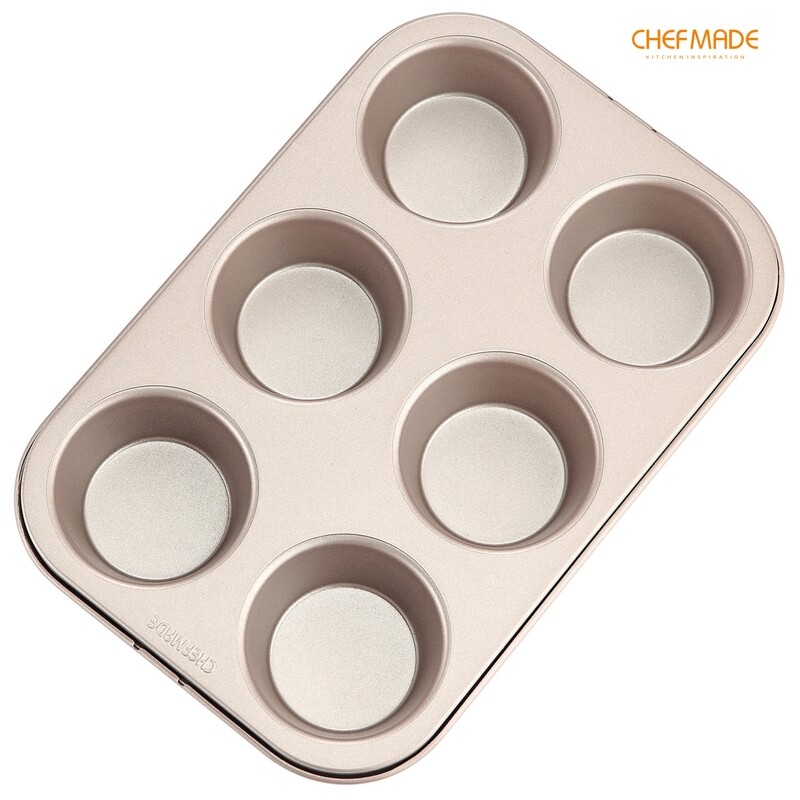 Non-Stick Cupcake Muffin Pan 6-Cav