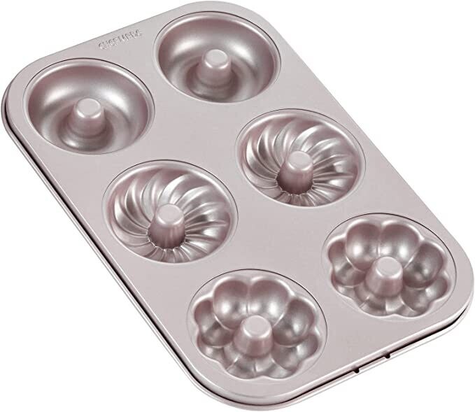 Non-Stick Pattern Donut 6-Cav