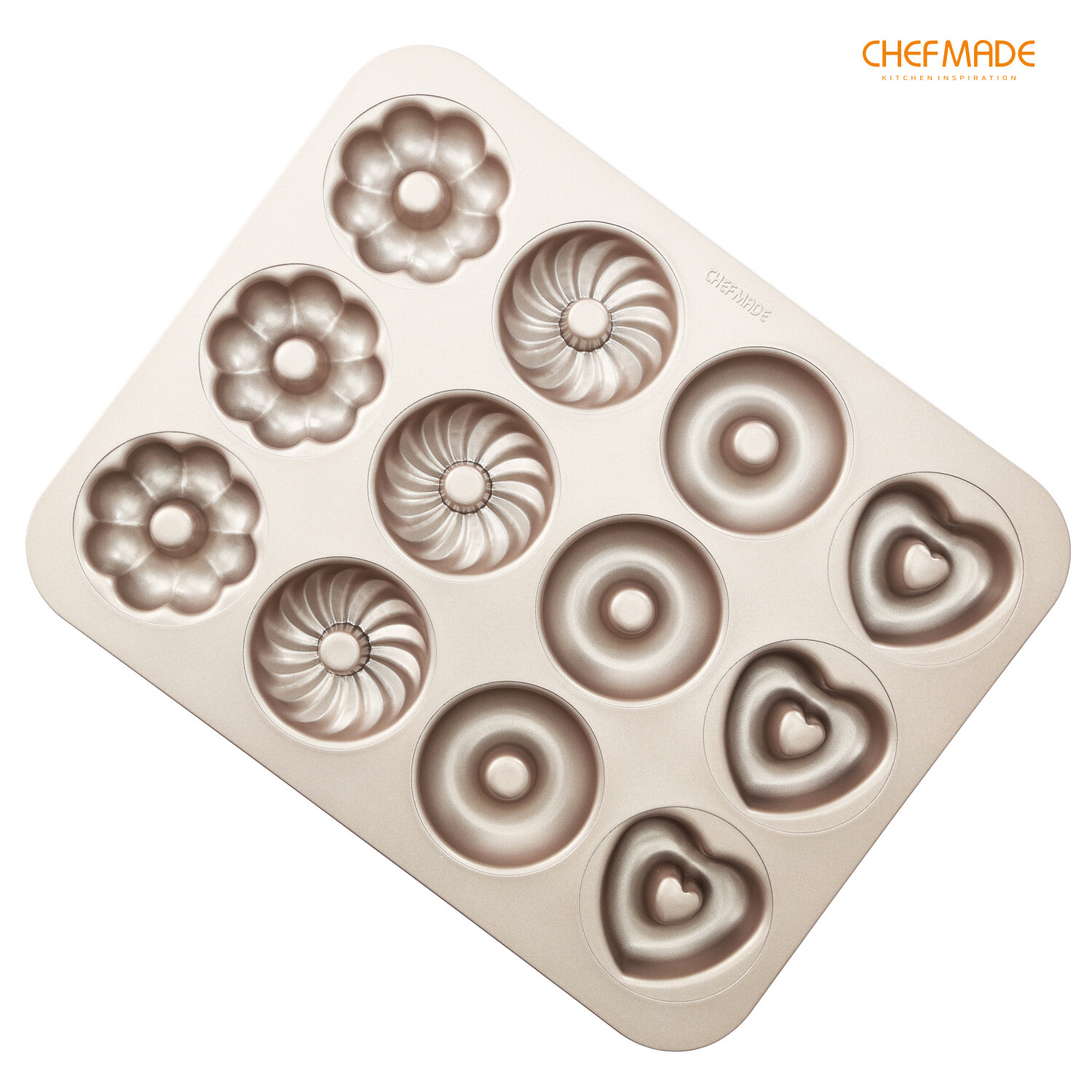 Non-Stick Pattern Donut 12-Cav