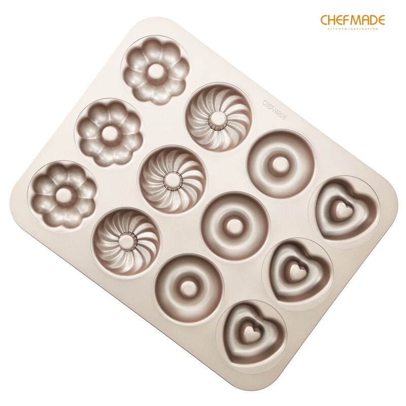 Non-Stick Pattern Donut 12-Cav