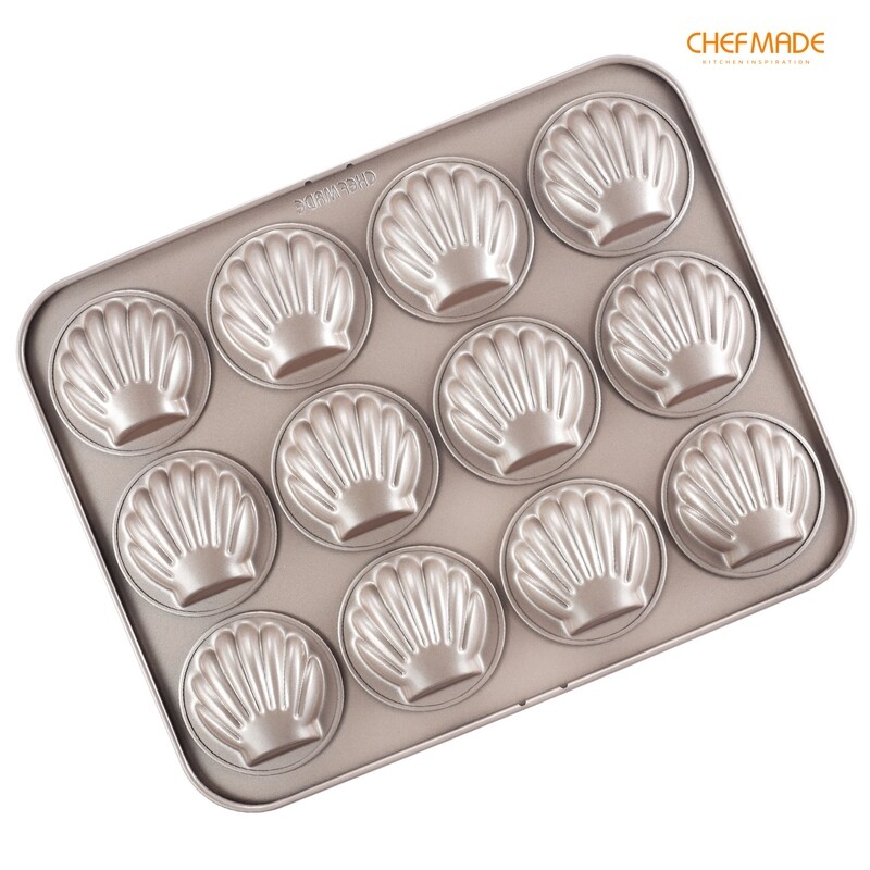 Non-Stick Scallop Madeline Pan 12-Cav