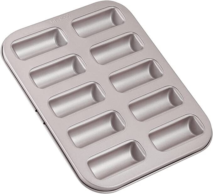 Non-Stick Rectangle Financier Pan 10-Cav
