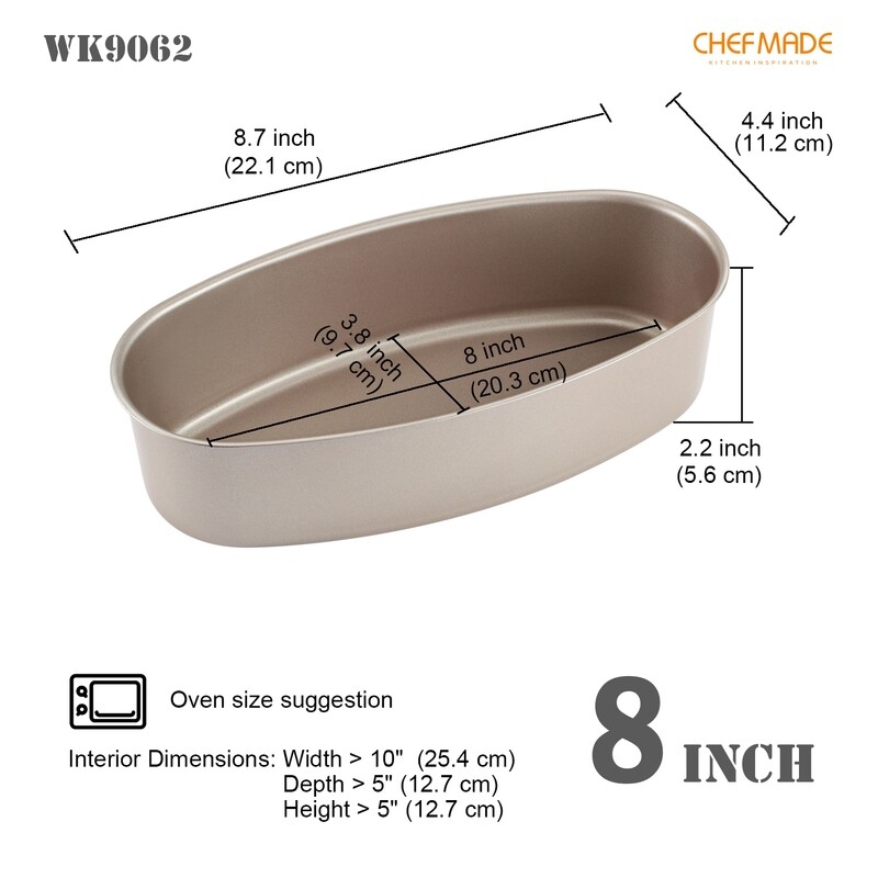 Non-Stick Cheese Cake Pan 8-Inch