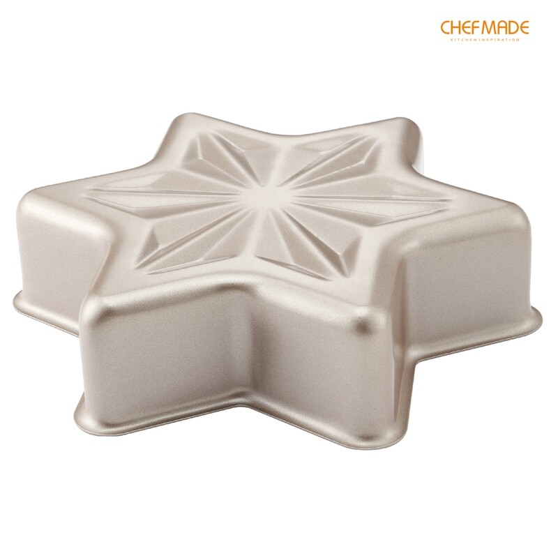 Non-Stick Star-Shaped Cake Pan 8-Inch