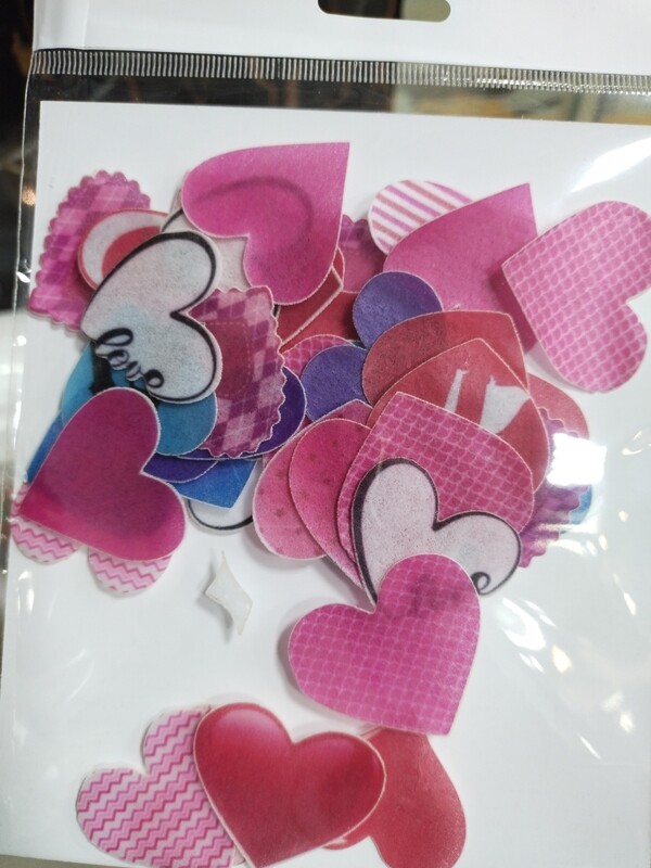 Edible Wafer hearts [wpc-008]