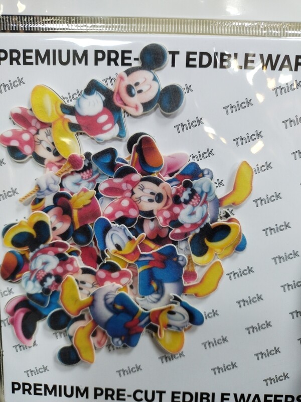 Edible Wafer mickey &amp; family [wpc-042]