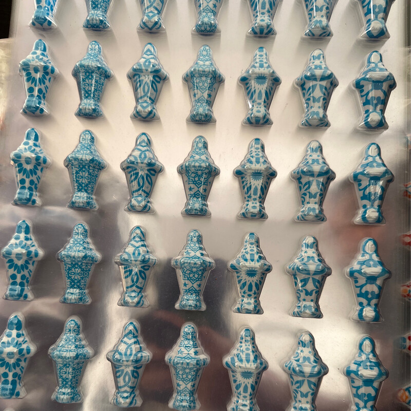 RAMADAN FANOS 3D BLUE